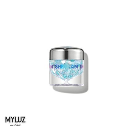 گلیتر ژلی پولکی شیگلم مدل CHROMA ZONE MULTICHROME FLAKE GEL