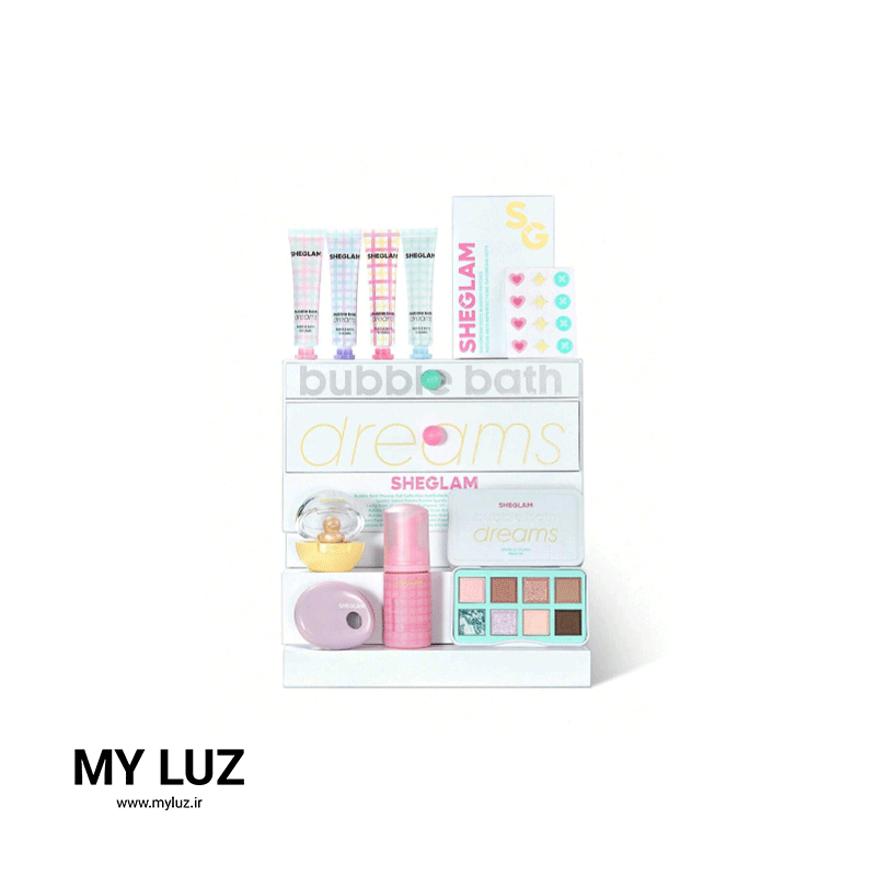 پک بابل بث دریمز شیگلم (Bubble bath dreams full collection set sheglam)