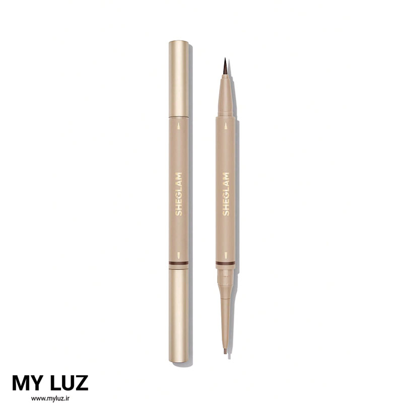 مداد ابرو دوسر شیگلم (Brows On Demand 2-In-1 Brow Pencil Sheglam)