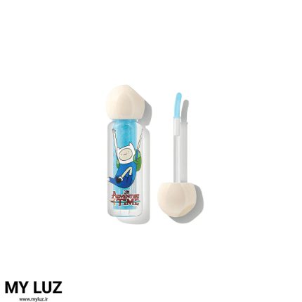 برق لب ادونچر تایمز شیگلم Adventure time heroes only shimmery lip gloss- Frosty (Sheglam)