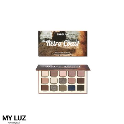 پالت سایه 15 رنگ شیگلم Rust ritual 15- Pan palette (Sheglam)