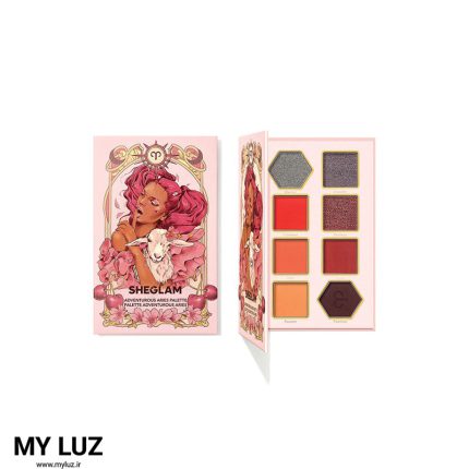 پالت سایه 8 رنگ شیگلم Adventurous aries palette (Sheglam)