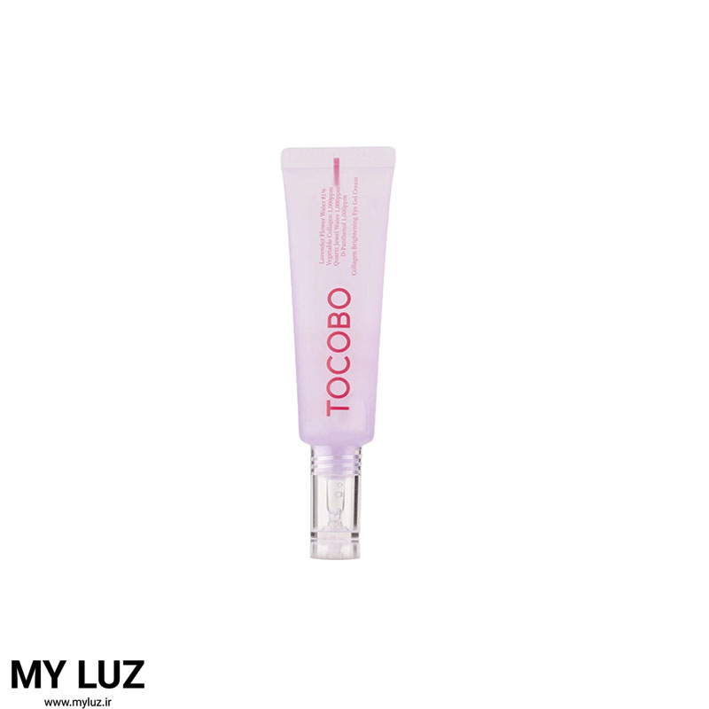ژل کرم دورچشم توکوبو Lavender flower water 81% vegetable collagen 1.00ppm 30ml (Tocobo)